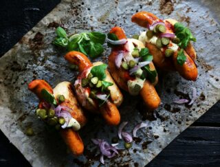 Vegan sausage