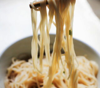 Fava bean noodles